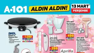 A101 13 Mart Aktüel Ürünler: Dev İndirimlerle Fırsatı Kaçırmayın! - Borsametre